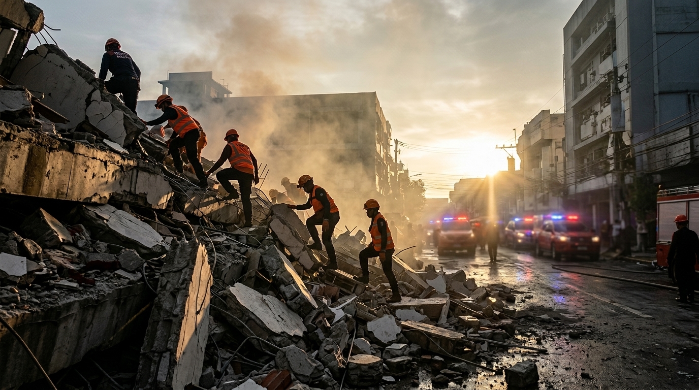 7.8 Magnitude Earthquake Strikes Southern Philippines, Killing Dozens