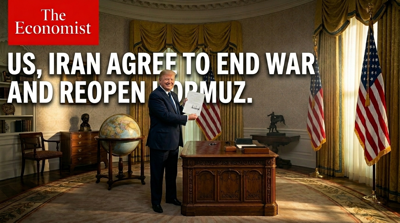 The US and Iran Announce a Historic Deal to End the War and Reopen the Strait of Hormuz