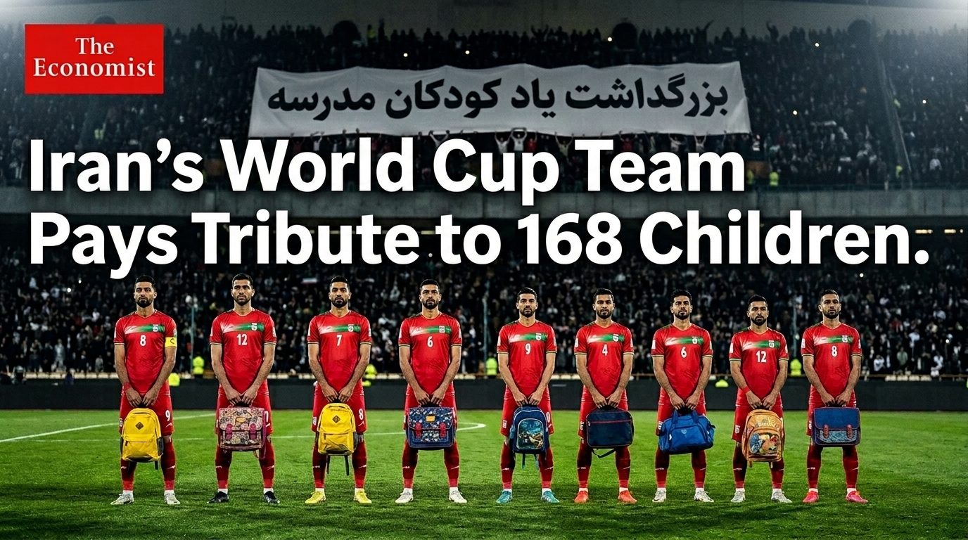 "Minab 168": Iran's World Cup Team Turns a Football Pitch Into a Memorial for 168 Children Killed in a US Strike
