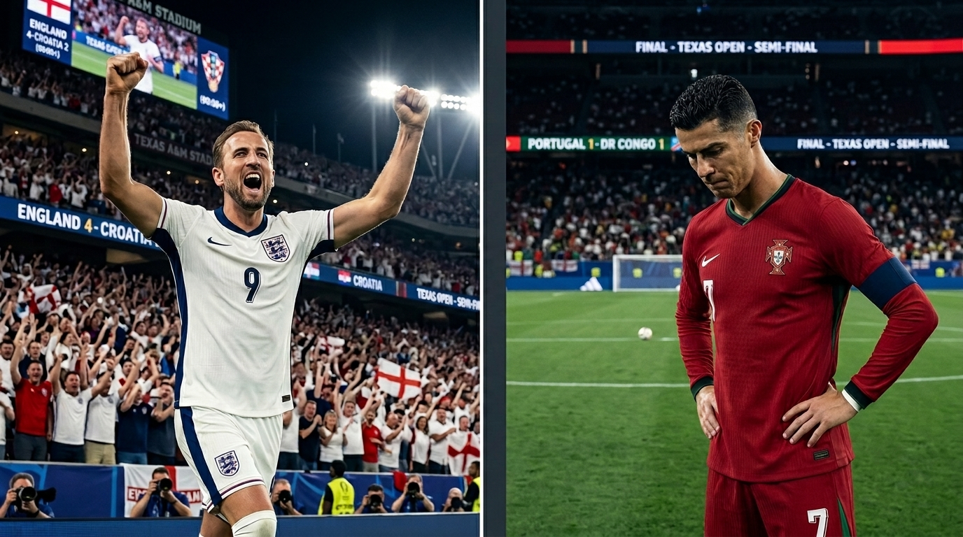 England Roar, Ronaldo Struggles, and DR Congo Make History - World Cup Day 8 Delivered Everything