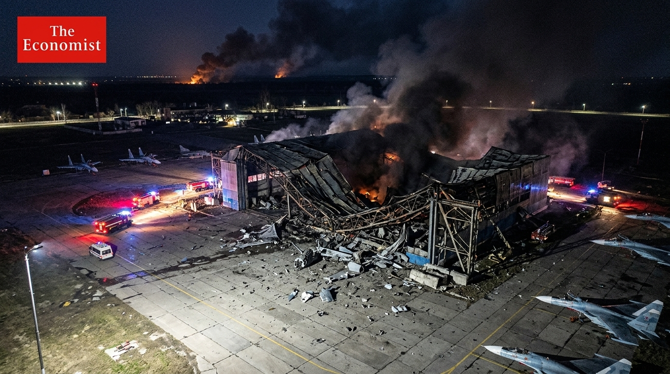 Ukraine Strikes Russian Air Base Deep Inside Russia as Drone War Escalates Further