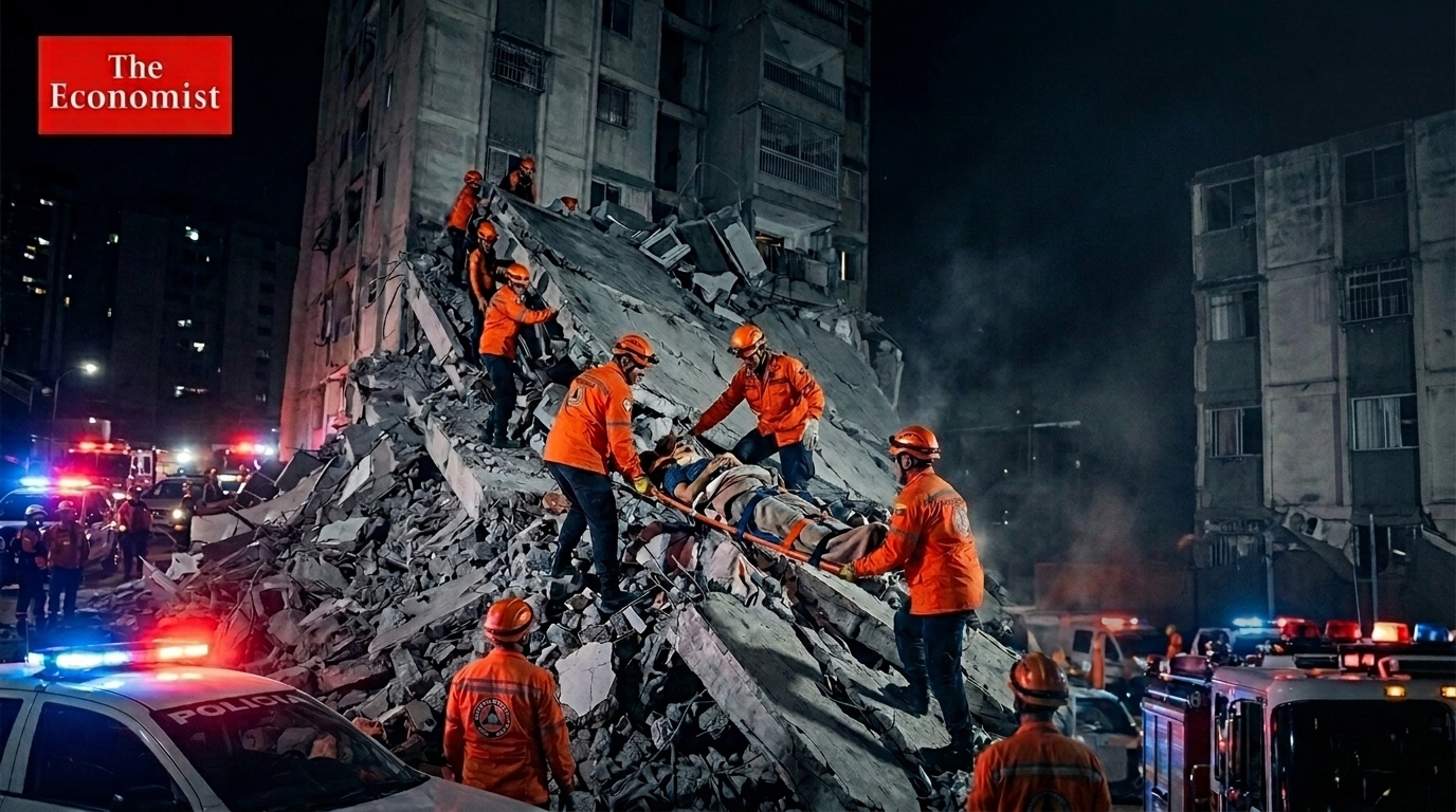 Twin Earthquakes Kill at Least 164 in Venezuela - USGS Warns Death Toll Could Reach Tens of Thousands