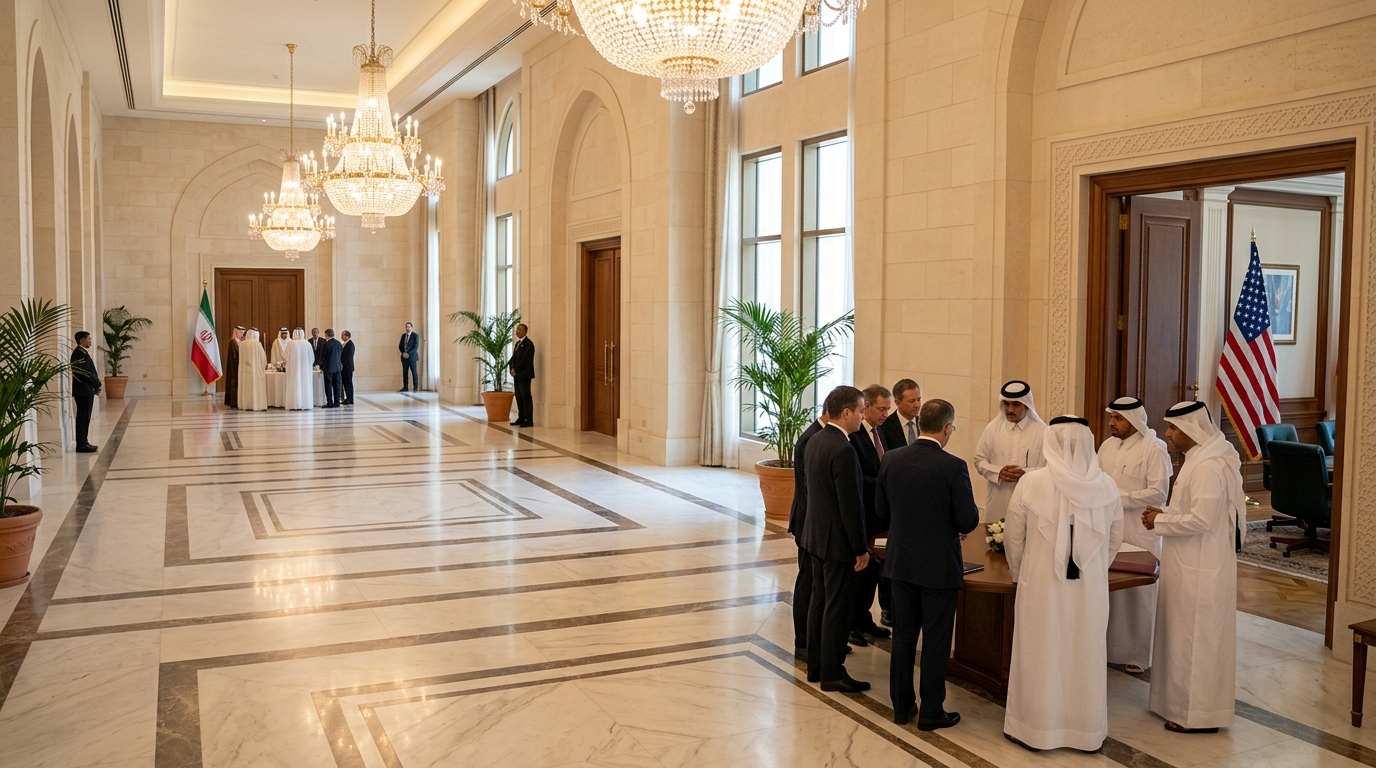 Talks in Doha, No One Shaking Hands - The US and Iran Are Negotiating Without Actually Negotiating