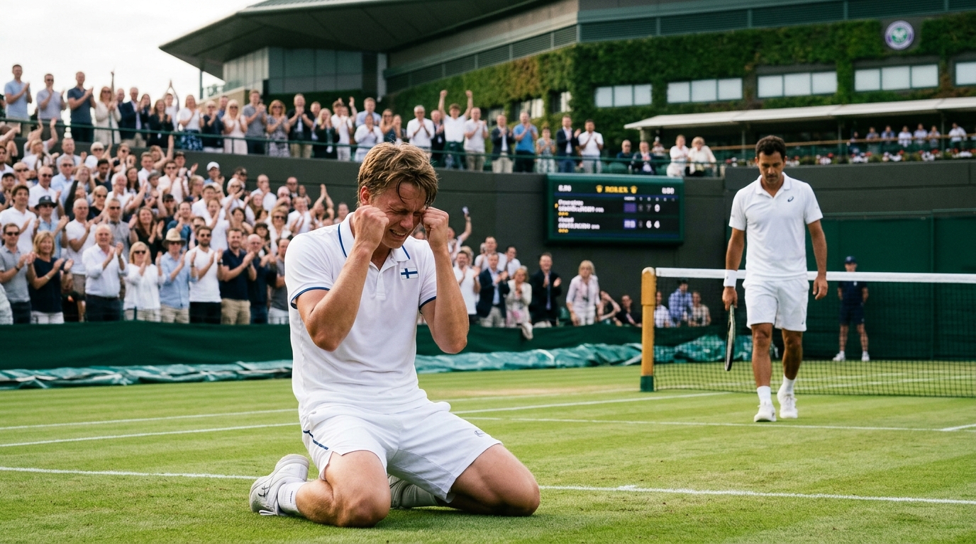 How an Unknown Finnish Qualifier Just Ended Ben Shelton's Wimbledon Before It Began