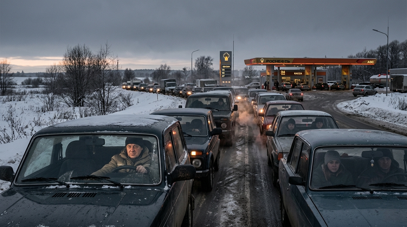 Fuel Rationing Spreads Across Russia as Ukrainian Drone Strikes Batter Refineries